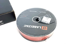 LabelTac LT104HP Pro Model High Perf. 10 Year Vinyl Label 1″ x 150′ /Roll, Red