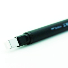 Tombow Mono Zero Eraser, Rectangle 2.5mm Rectangular Tip, Black