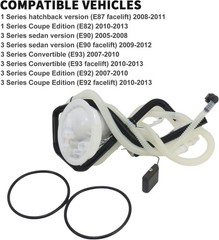 16147163296 Fuel Pump Fuel Tank Sender Unit 2007-2013 for BMW 3 Series E87 E90 E