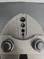 Everbilt 18 in. Swaging Tool 566 745 Swages 1/16”, 3/32”, 1/8”, & 3/16”