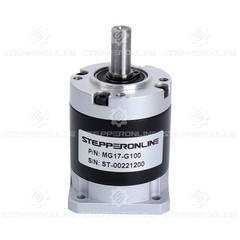 100:1 Planetary Gearbox Gear Reducer 50arc-min 5mm Input Shaft for Nema 17 Motor