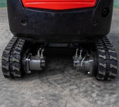 FREE SHIPPING 2025 2 Ton New Mini Excavator, KUBOTA D902 Diesel Engine 16 hp