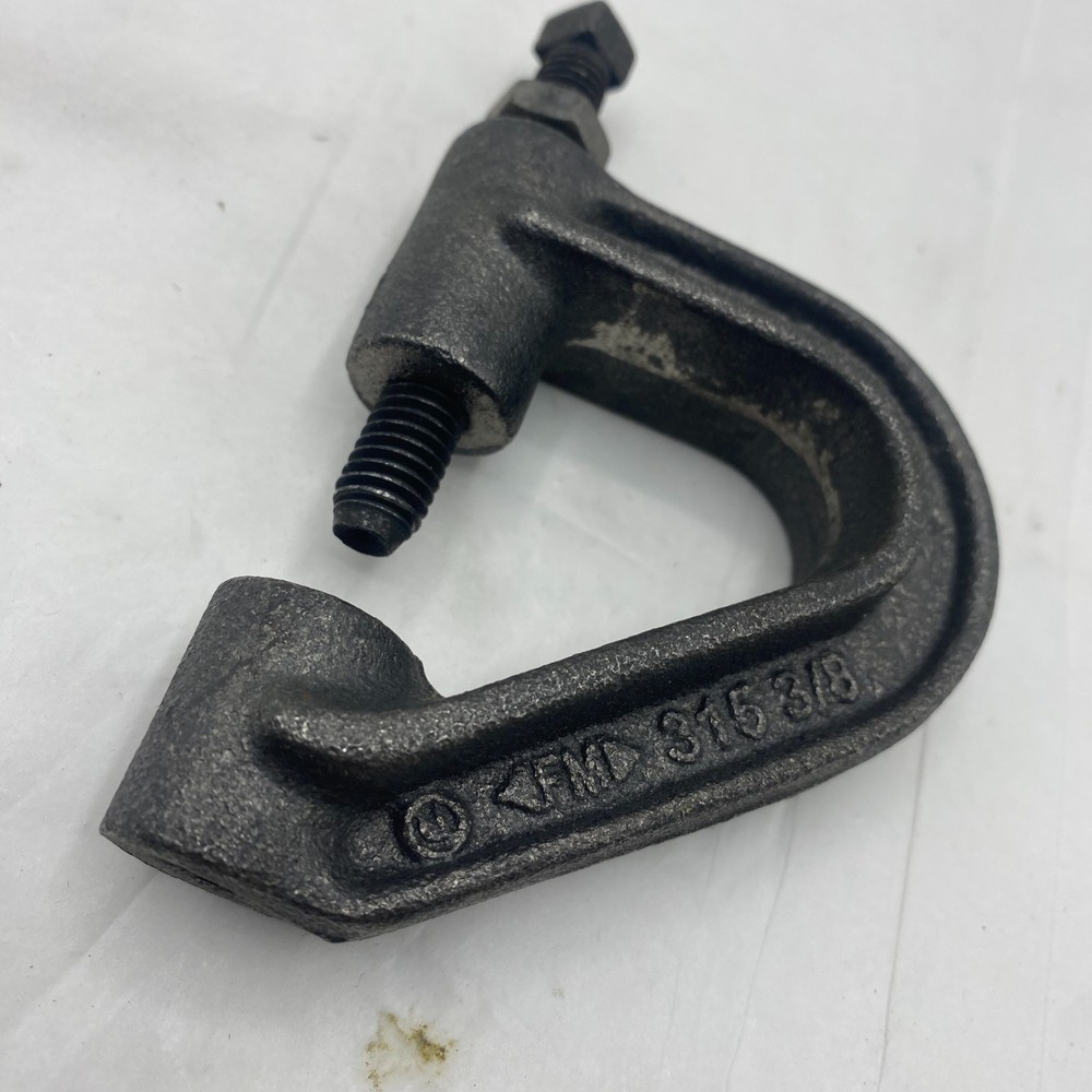 Erico Caddy 315 Malleable Iron Purlin Clamp Beam Vent 3/8″Rod