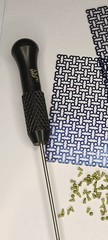 Titanium cranio mesh plate 100mm X 100mm 2 pcs,45 pcs screw, 1 screwdriver