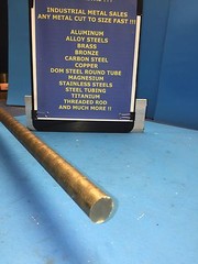 3/4″Dia x 12″-Long 954 Bronze Round Bar– .750″ Diameter 954 Bronze Round Rod