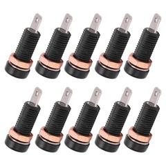 10pcs Banana Jack Socket Durable Connectors For Electronic Instruments