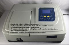Azzota ® SM-1100, 4nm Economic UV-VIS Spectrophotometer