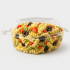 Dart C53PST1 5.3″ ClearSeal Hinged Clamshell Container – 13.8oz – Case of 500