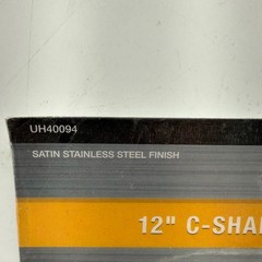 Universal Hardware C Style 12 in. Stainless Steel Pull Handle