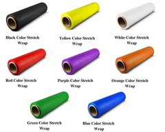 STRONG ROLLS PALLET STRETCH SHRINK WRAP PARCEL PACKING CLING FILM SELECT: COLORS