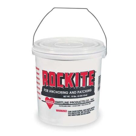 Rockite 10010 Expansion Cement, 10 Lb, Pail, 1 Hr Full Cure Time