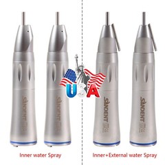 1-10*SANDENT Dental 1:1 Fiber Optic LED Surgical Straight Handpiece Nose Cone st