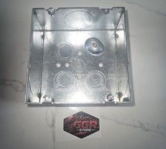 Hubbell-Raco 265 4-11/16″ Square box 2-1/8″ Deep 3/4″ KO Lot of 7