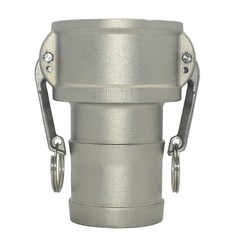 2-1/2″ in Type C Camlock Female Coupler – Hose Barb Stainless Steel 304 Fitting