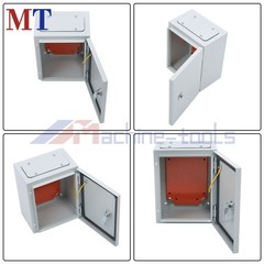 Electrical Enclosure Box 10″ x 8″ x 6” IP65 Waterproof NEMA 4X Carbon Steel