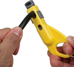 Coax Cable Radial Stripper Hand Powered Utility RG Cable Prep Tool