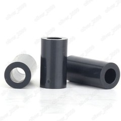 Black ABS Nylon Round Unthreaded Column Standoff Spacers M3 M4 M5 M6 M8 M10