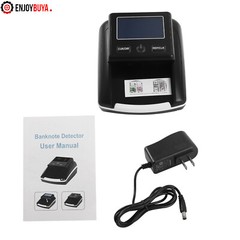 Automatic Cash Currency Money Counter Machine Counterfeit Bill Detector UV MG IR