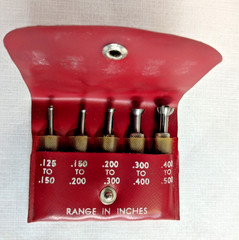 Starrett No. S 830-F Small Hole Gage Set 0.125″ to 0.500″