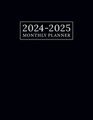 2024-2025 Monthly Planner: Two Year Appointment Book (January 2024 to December 2