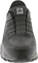 Skechers Slip-Ins Cankton Faison Black Steel Toe Shoes Size 10 Medium