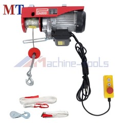 PA800 Electric Hoist 1760lbs Crane Winch w/ Wired Remote Control 1350W 110V