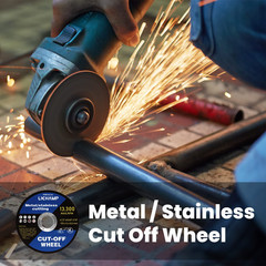 4-1/2 Cut off Wheels for Metal, 6 Pack 4.5 Inch Disc Cutting Wheel Cuto