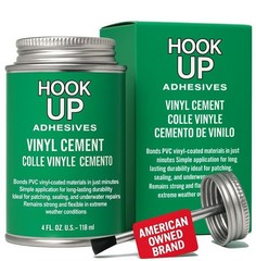 Vinyl Cement – Waterproof Pool Liner Repair Glue for Vinyl & PVC, Fast-Drying…
