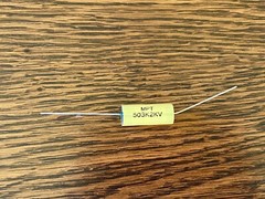 New 2000v MPT Axial Film Capacitors 2kv at .01 .022 .033 .047 .05 .1 uf