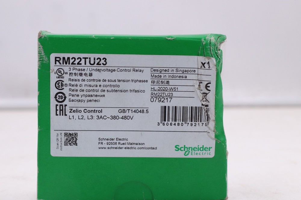 Schneider Electric RM22TU23 MADE IN INDONESIA