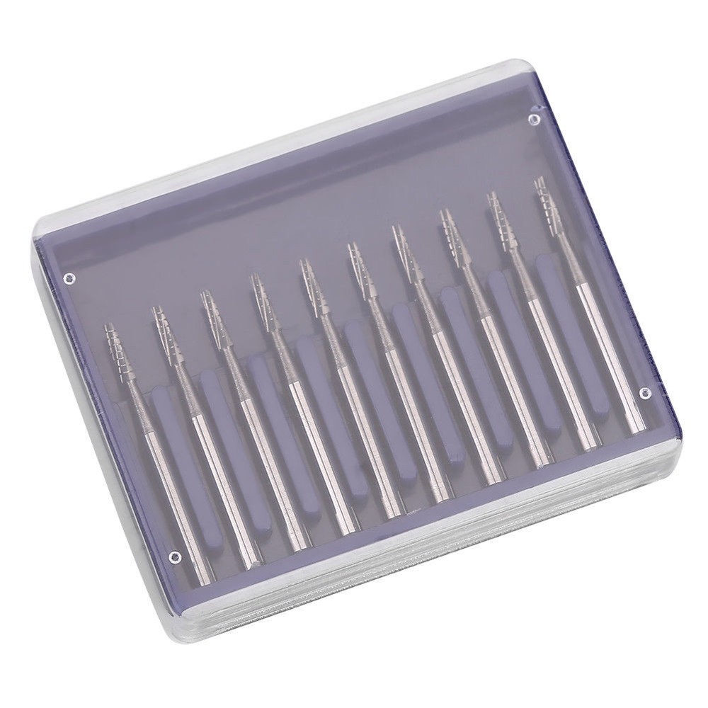 Dental Surgical Bur 25mm FGOS 700L 701L 702L Carbide Tapered Fissure CrossCut