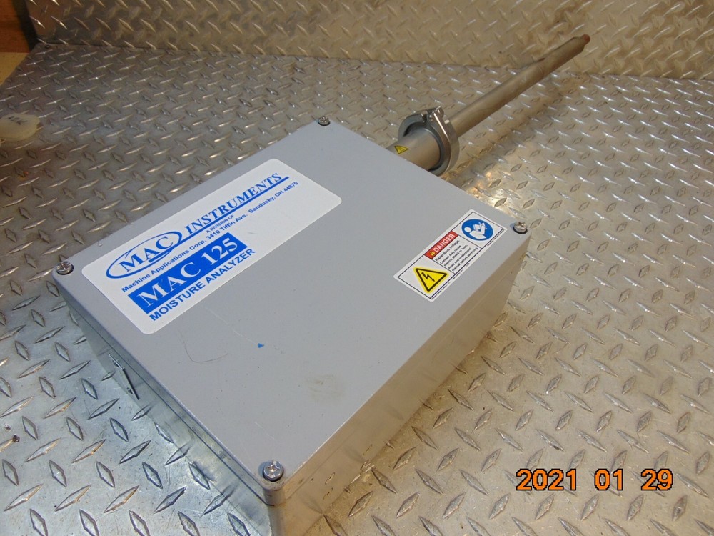 MAC INSTRUMENTS MAC 125 MOISTURE ANALYZER