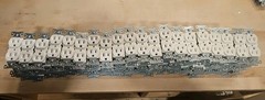 Lot Of 100 UNITS-Eaton 15 -Amp 125-volt Commercial Duplex Outlet , Light almond.