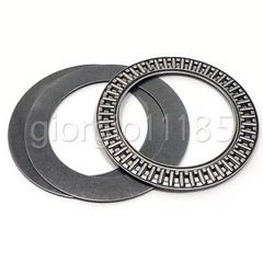 US Stock 2pc AXK4565 Thrust Needle Roller Bearing With Two Washers 45 x 65 x 3mm