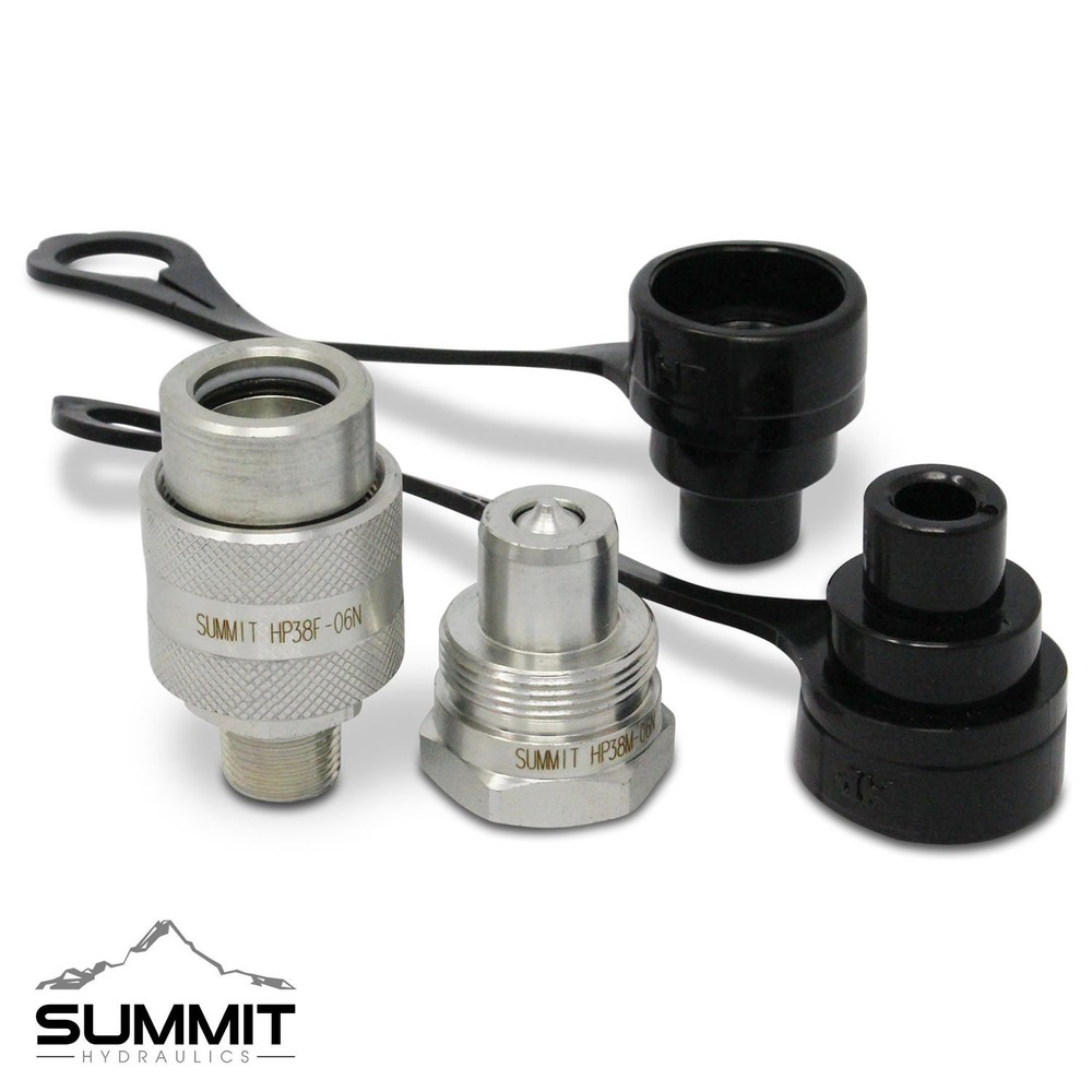 3/8″ 10,000 PSI High Pressure Hydraulic Quick Coupler Set Replaces Enerpac C-604