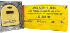 3M DBI-SALA ExoFit Body Harness 1110179 (XXL) Fall Protection with 3XL Belt