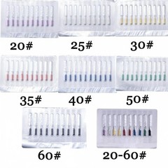 Dental Endodontic Root Canal Stainless Steel Barbed Broaches Needles 21mm/25mm