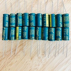 3300uF 6.3V Electrolytic Capacitors Green 6.3V 3300uF Volume 10×20 mm Choose Qty