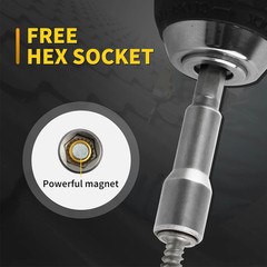 Metal Roofing Screws #10 x 1-1/2″ 300PCS Hex Head Rubber Washer Silver