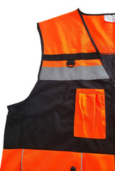 OPLERAI Safety Vest Unisex SIZE 4XL Sleeveless Orange Multi-Function Pockets