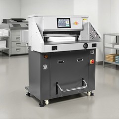 VEVOR Electric Hydraulic Paper Cutter 28 in & 3.03 in Cutting Width & Thickness