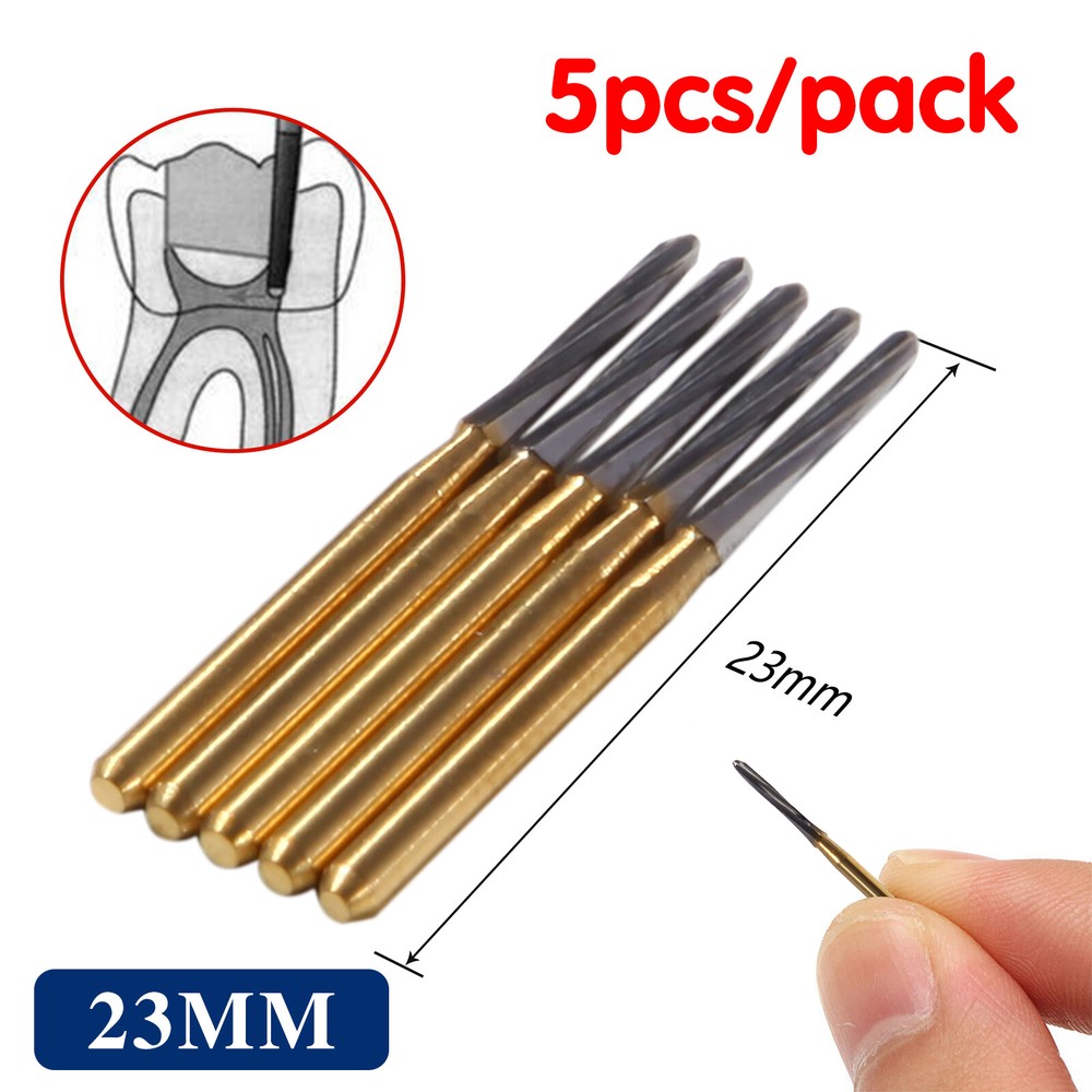 Dental Endodontic ENDO-Z Tungsten Carbide Burs FG Round Bur High Speed 23mm USA