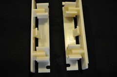 Tenn-Tex False Front Cabinet & Drawer Repair / Replace Clips 2 Pairs W/Screws