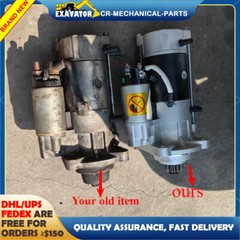 1PC New Starter Motor 6685190 6676957 Fit for Bobcat V2203EB S175 S185 S250