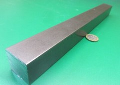 Square 4140 Alloy Steel Annealed Bars, 1 1/8″ x 1 1/8″ Wide x 24″ Length