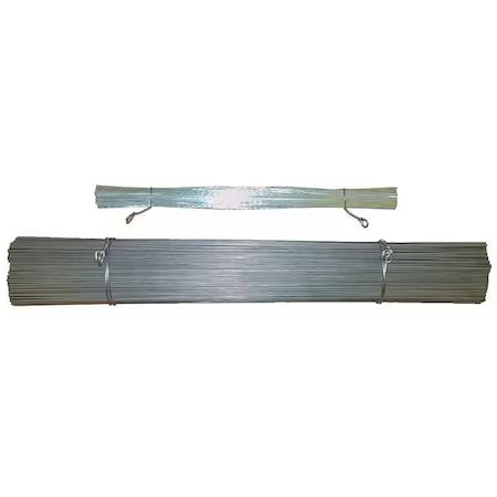 Straight Wire, 23 Ga., Galvanized, Pk1000, 26Galsc12