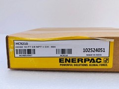 Enerpac HC9210 Hydraulic Hose 10 Ft. 3/8″ NPT + CH-604 700 Bar/ 10,000 PSI