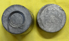 7 LEAD PIG RADIOACTIVE MATERIALS SOURCES MINERALS STORAGE Pb