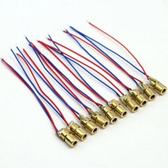 20 PCS/Lot 650nm 6mm 5V 5mW Red Laser Dot Diode Module US NEW**