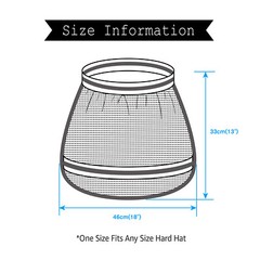 EvridWear Hard Hat Sun Shade Shield – Construction, Outdoor Work, UV Protection